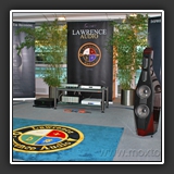 Lawrence Audio Cello loudspeaker (Taiwan) - 3.5 way vented box
Specifications: sensitivity 90dB; frequency response 32Hz-40kHz; AMT tweeter; rear firing ribbon tweeter; 2x8''woofer.