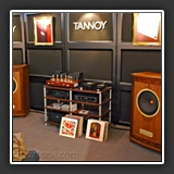 Tannoy Prestige Gold Reference speakers, Westminster Royal turntable and Unison Research power amplifier