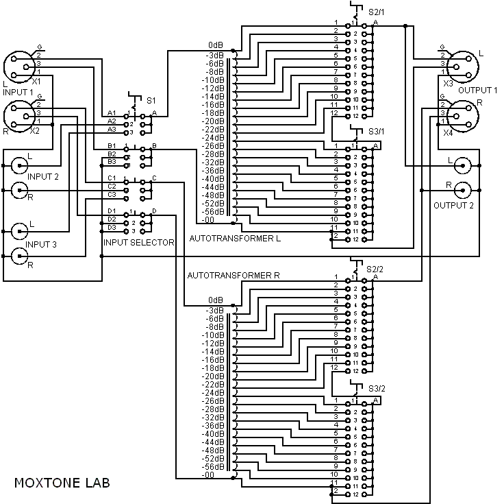 autoformer attenuator schematic