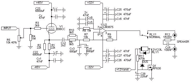 Tube buffered gainclone