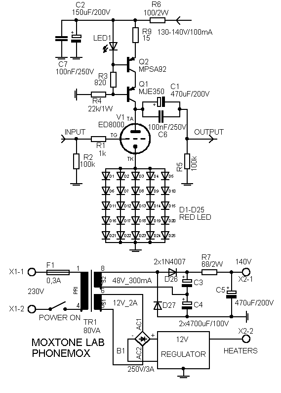 Phonemox schematic