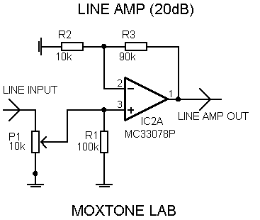 Line amplifier